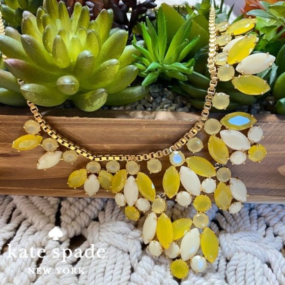 LIKE NEW Kate spade | Marquee Bib statement necklace #145 - Picture 2 of 7